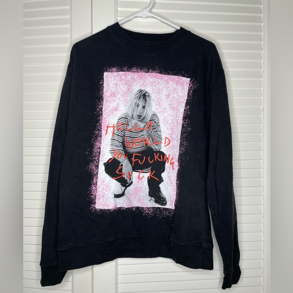 MGK “Tickets to My Downfall” 2021 Tour Black Sweatshirt 🖤🤘🏻 (Size M)